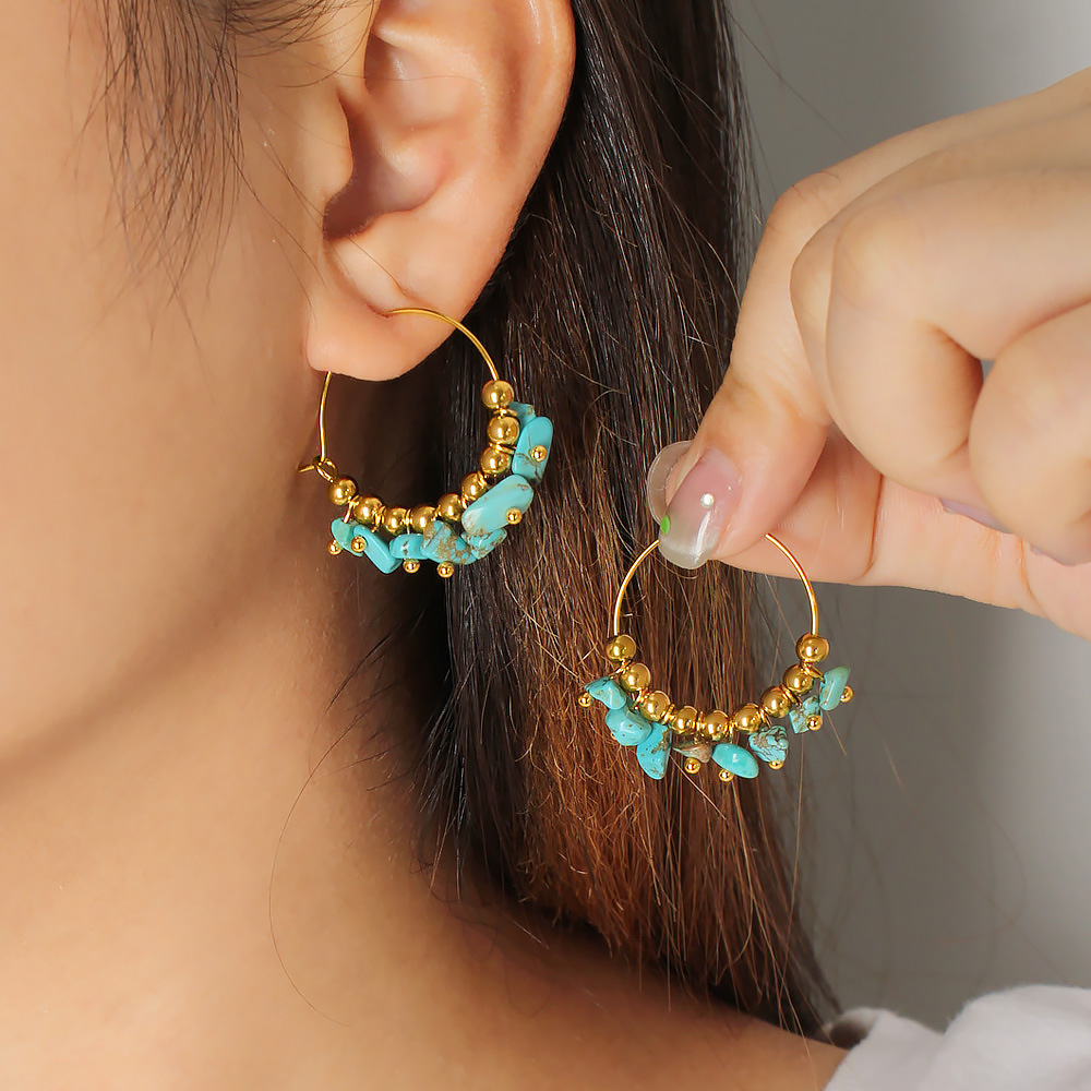 إكسسوارات DIY: أقراط كبيرة من  - مراجعة French Vintage Fashion وسعره