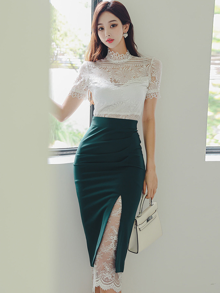 طقم بلوزة بيضاء وقميص عالي الخ - مراجعة Vintage Fashion Pieces وسعره