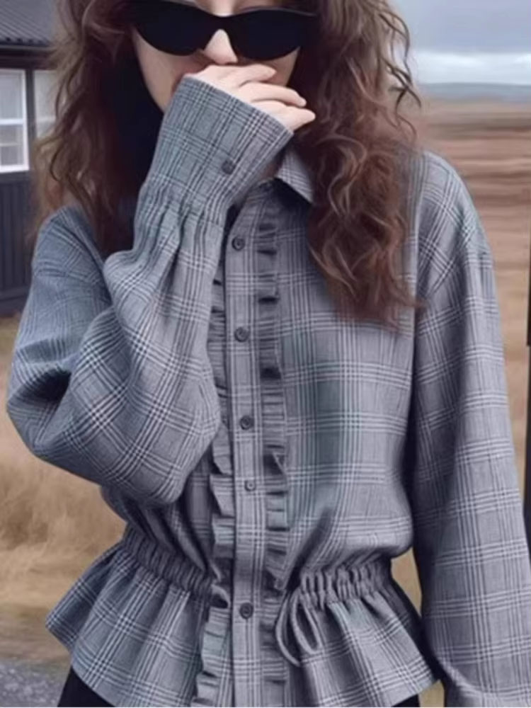 قمصان بتصميم عصري بأكمام طويلة - مراجعة Vintage Fashion Drawings وسعره