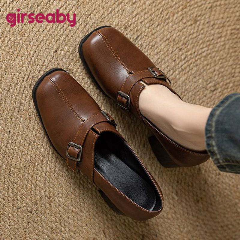 Girseaby خمر النساء مضخات ساحة - مراجعة Vintage Fashion Design وسعره