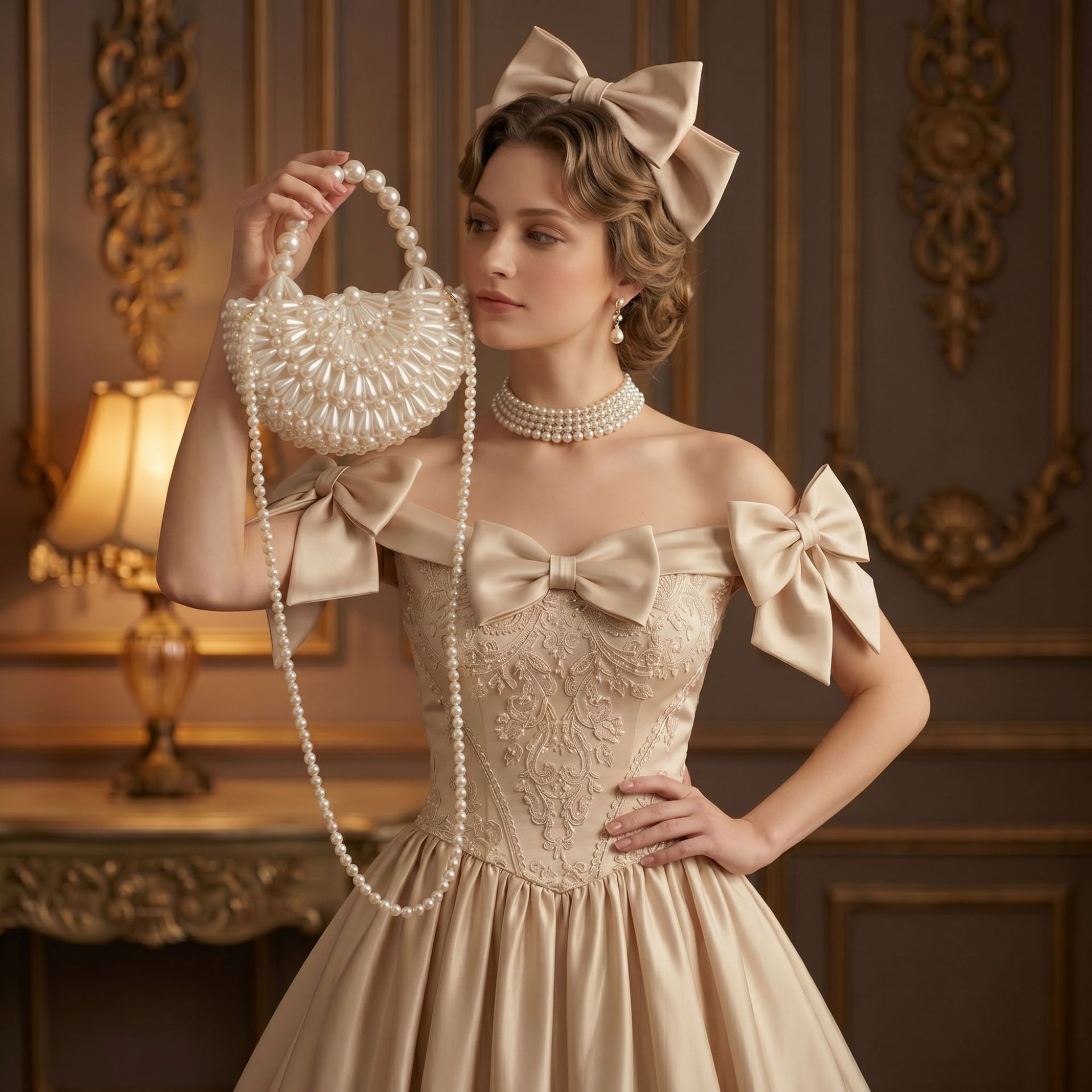 حقيبة نسائية فرنسية عتيقة الطر - مراجعة French Vintage Fashion وسعره