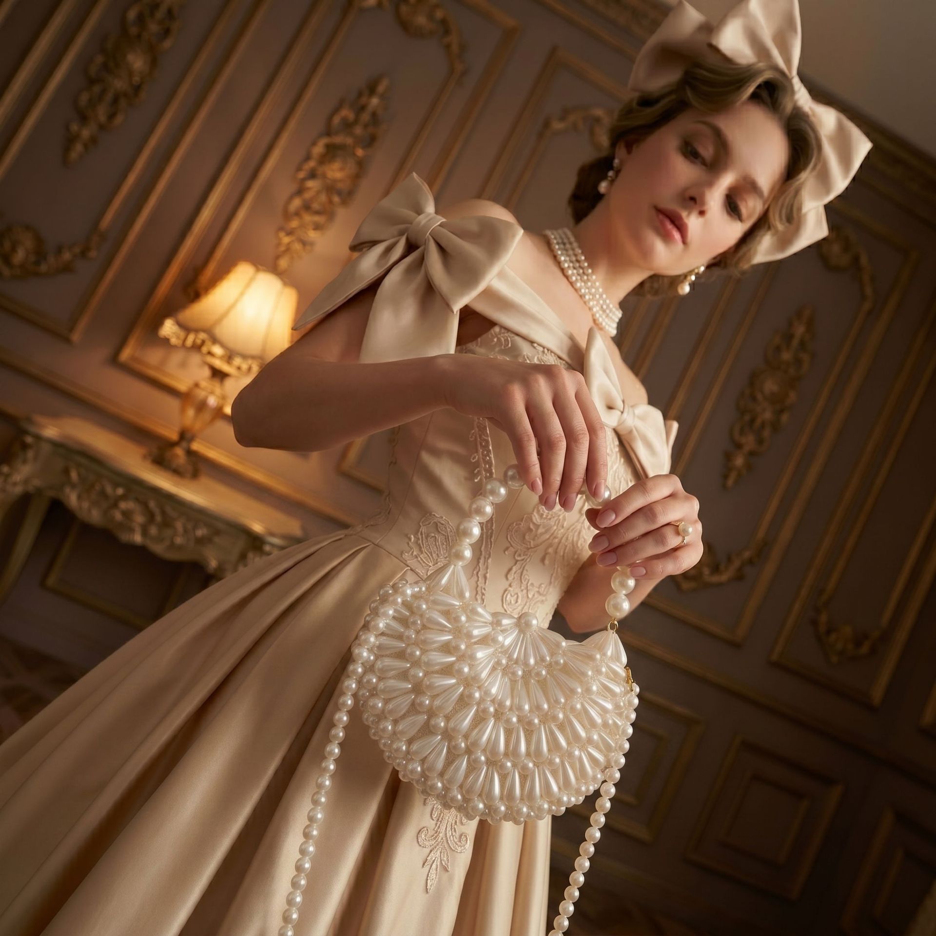 حقيبة نسائية فرنسية عتيقة الطر - مراجعة French Vintage Fashion وسعره